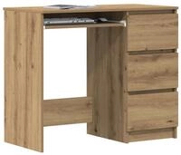 vidaXL Schreibtisch NA Schreibtisch Artisan-Eiche 90x45x76 cm Spanplatte
