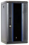 DSIT Serverschrank 12 HE, 10&rdquo; Serverschrank, mit Glast&uuml;r (BxTxH)...