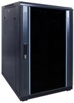 DSIT Serverschrank 18 HE 19&rdquo; Serverschrank, mit Glast&uuml;r (BxTxH) 600 x 800 x