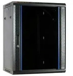 DSIT Wandgeh&auml;use 15 HE Serverschrank, Wandgeh&auml;use mit Glast&uuml;r (BxTxH) 600 x...