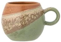 Bloomingville Becher Bloomingville Becher PAULA Gr&uuml;n Braun mit Henkel