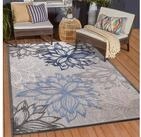 Sanat Teppich Floral 2 Outdoor, rechteckig, H&ouml;he: 6 mm, In- und Outdoor geeignet,