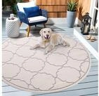Sanat Teppich Berlin, rund, H&ouml;he: 6 mm, In -und Outdoor geeignet, robust und