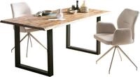 SalesFever Esstisch Design Esstisch f&uuml;r stilvolles Ambiente, Doppelt lackierte