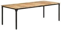 vidaXL Esstisch Esstisch 220x100x76 cm Raues holz (1-St)