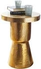 Wohnling Beistelltisch WL5.480 Gold Ablagetisch 43x59x43 cm Alu Anstelltisch...