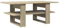 vidaXL Couchtisch Couchtisch Sonoma-Eiche 102x55x42 cm Holzwerkstoff (1-St)