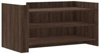 vidaXL Couchtisch Couchtisch Braun Eichen-Optik 100x50x50 cm Holzwerkstoff (1-St)