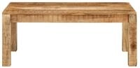 vidaXL Ablagetisch, Couchtisch 100x55x40 cm Massivholz Mango