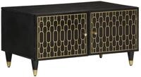 vidaXL Couchtisch Couchtisch 80x50x40 cm Massivholz (1-St)