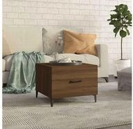 vidaXL Couchtisch vidaXL Couchtisch mit Metallbeinen Braun Eichen-Optik...