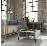 vidaXL Couchtisch vidaXL Couchtisch Grau Sonoma 60x60x30 cm Holzwerkstoff