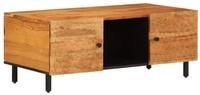 vidaXL Couchtisch NA Couchtisch 100x54x40 cm Massivholz Akazie