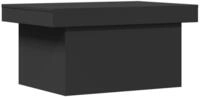 vidaXL Couchtisch Couchtisch Schwarz 80x55x40 cm Holzwerkstoff (1-St)