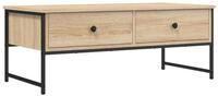 vidaXL Couchtisch Couchtisch Sonoma-Eiche 101x49x39,5 cm Holzwerkstoff (1-St)
