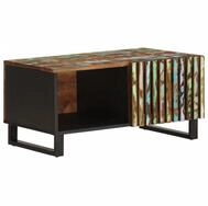 vidaXL Couchtisch Couchtisch 80x51x40 cm Massivholz (1-St)