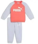 PUMA Trainingsanzug Puma Baby Jogginganzug Minicats ESS Raglan Crew Set FL INF 686281