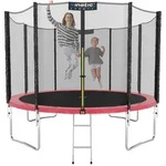 Kinetic Sports Gartentrampolin SALTO, &Oslash; 305 cm, Kindertrampolin Set mit