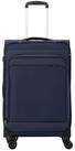D&N Weichgep&auml;ck-Trolley Travel Line, 4 Rollen, Polyester