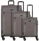 D&N Trolleyset Travel Line, 4 Rollen, (3-teilig, 3 tlg), Nylon