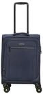 D&N Koffer Travel Line 9704 - 4-Rollen-Kabinentrolley S 55 cm (dark blue), 4...