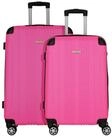 NOWI Trolleyset Lugano, 4 Rollen, (2-teilig, 2 tlg), ABS