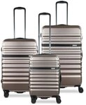 bugatti Trolleyset Corium, 4 Rollen, (3-teilig, 3 tlg), ABS