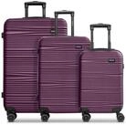 Redolz Trolleyset Essentials 16, 4 Rollen, (3-teilig, 3 tlg), ABS