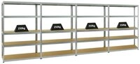 PROREGAL&reg; Schwerlastregal MegaDeal Garagenregal Kellerregal Steckregal...