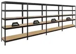 PROREGAL&reg; Schwerlastregal MegaDeal Kellerregal Garagenregal Lagerregal Steckregal