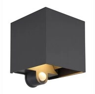 GLOBO LIGHTING LED Au&szlig;en-Wandleuchte VERONIKA, LED fest integriert, Warmwei&szlig;,