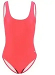 Beco Beermann Badeanzug BECO-Basic in sportlicher Optik orange 42