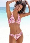 LASCANA B&uuml;gel-Bikini-Top Jasmin, im Bl&uuml;mchen-Druck
