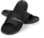 Aqua Speed ASPEN Badelatschen + kl. Fasertuch Duschsandalen Badeschlappen