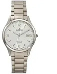 Dugena Titanuhr Dugena Herren-Uhr Semper Silber Analog Quarz Titan-Armband...