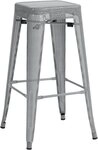 CLP Barhocker Fletcher (1 St., 1er), Stapelbar aus robusten Metall