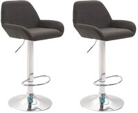 CLP Braga Stoff (Set, 2 St., 2er), drehbar und h&ouml;henverstellbar