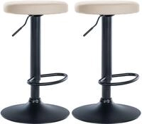 CLP Barhocker Ponte Kunstleder (Set, 2er), drehbar und h&ouml;henverstellbar