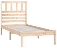 vidaXL Bett Massivholzbett 90x190 cm Kiefer