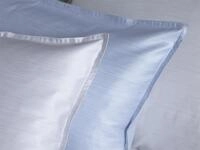 Curt Bauer Bettw&auml;sche Mako-Brokat-Satin Bente sky 135 cm x 200 cm, Bettbezug
