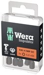 Wera Bit-Set, Sortiment Bit-Box Impaktor 1/4" DIN 3126 E6,3 Innensechskant 5 x...