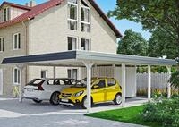 Skanholz Doppelcarport Wendland, BxT: 630x879 cm, 216 cm Einfahrtsh&ouml;he