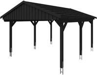 Skanholz Einzelcarport Fichtelberg, BxT: 423x566 cm, 326 cm Einfahrtsh&ouml;he