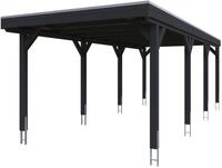 Skanholz Einzelcarport Grunewald, BxT: 321x796 cm, 243 cm Einfahrtsh&ouml;he
