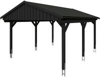 Skanholz Einzelcarport Fichtelberg, BxT: 423x566 cm, 326 cm Einfahrtsh&ouml;he
