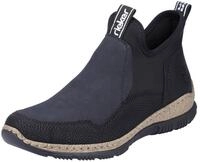 Rieker Schlupfboots Slipper, Slip-on Sneaker, Stiefelette mit MemoSoft-Innensohle