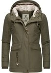 Ragwear Winterjacke Jazmin Remake II Intl. wasserdichte Outdoorjacke mit Kapuze