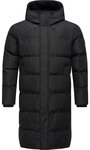 Ragwear Steppmantel Nordwey Wasserdichter Herren Wintermantel mit verstellbarer