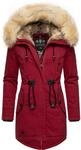 Wintermantel NAVAHOO "Wintermantel Bombii", Damen, Gr. XS, rot (blood rot),
