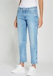 GANG Boyfriend-Jeans 94NADIA 5-Pocket Style mit Rei&szlig;verschluss und Knopf
